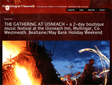 Tablet Screenshot of festivalofthefires.com